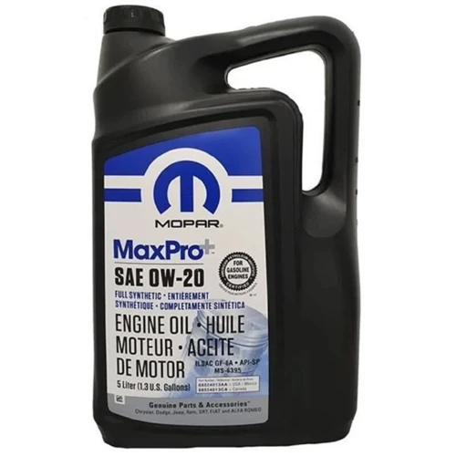 Придбати Олива моторна chrysler mopar maxpro+ 0w-20, 5л.